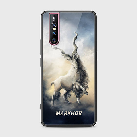 Vivo V15 Pro Cover - Markhor Series - HQ Ultra Shine Premium Infinity Glass Soft Silicon Borders Case