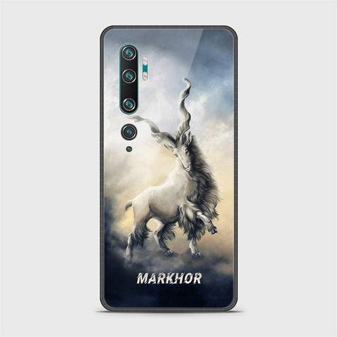 Xiaomi Mi CC9 Pro Cover - Markhor Series - HQ Ultra Shine Premium Infinity Glass Soft Silicon Borders Case