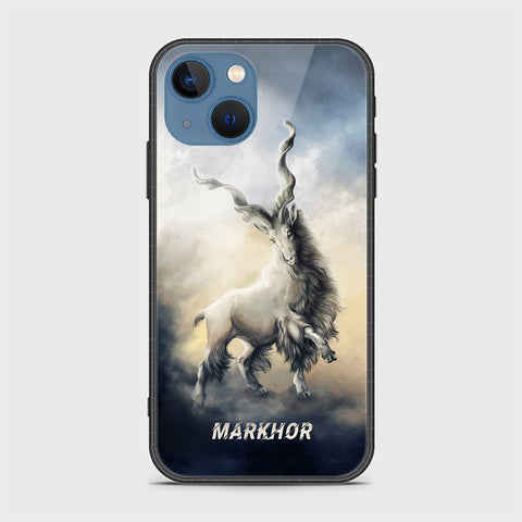 iPhone 13 Cover - Markhor Series - HQ Ultra Shine Premium Infinity Glass Soft Silicon Borders Case