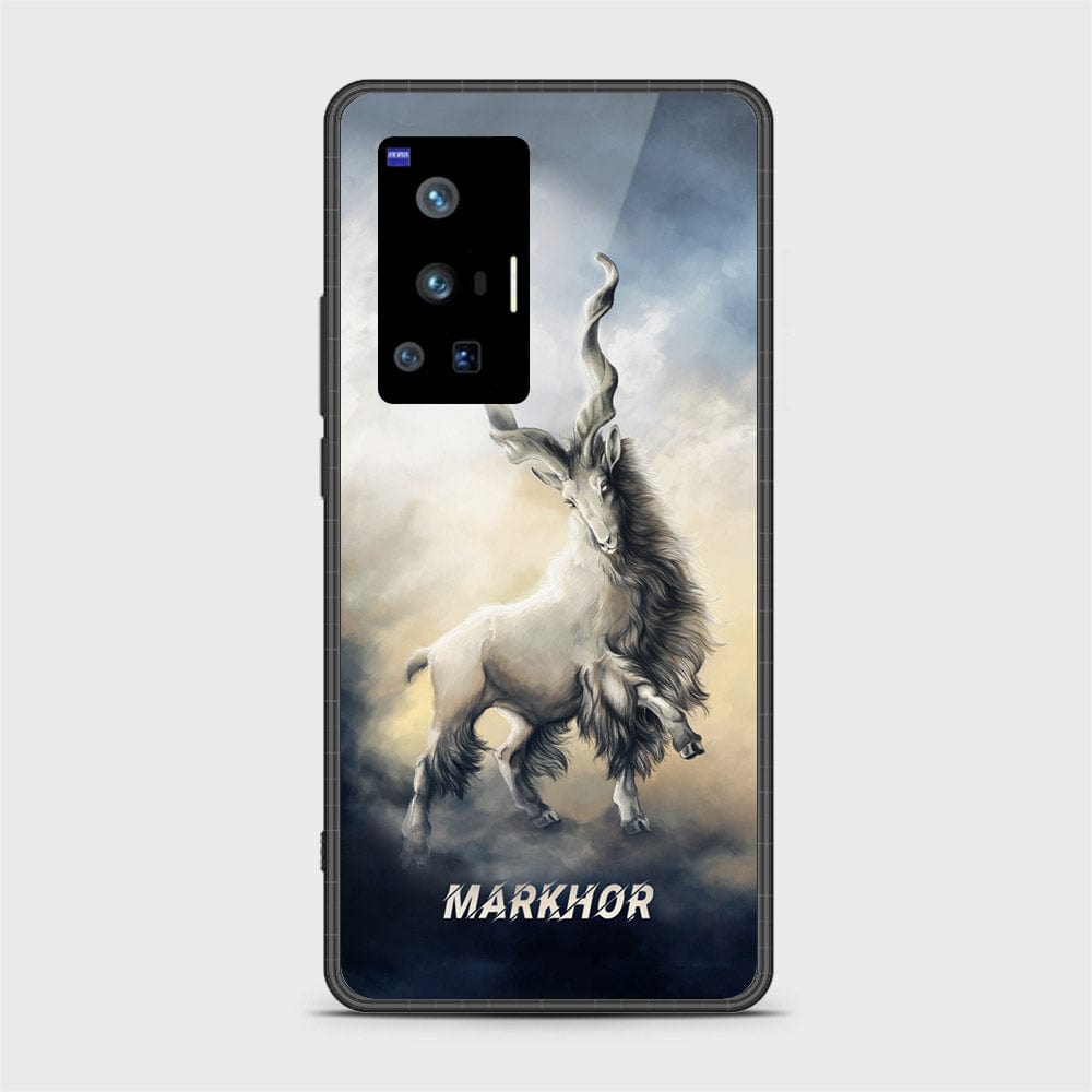 Vivo X70 Pro Cover - Markhor Series - D6 - HQ Ultra Shine Premium Infinity Glass Soft Silicon Borders Case ( Fast Delivery )