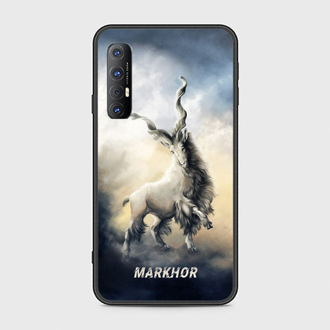 Oppo Reno 3 Pro 5G Cover - Markhor Series - HQ Ultra Shine Premium Infinity Glass Soft Silicon Borders Case
