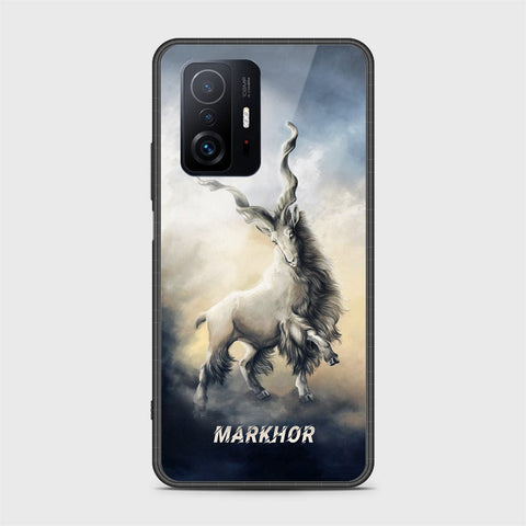 Xiaomi 11T Cover - Markhor Series - HQ Ultra Shine Premium Infinity Glass Soft Silicon Borders Case