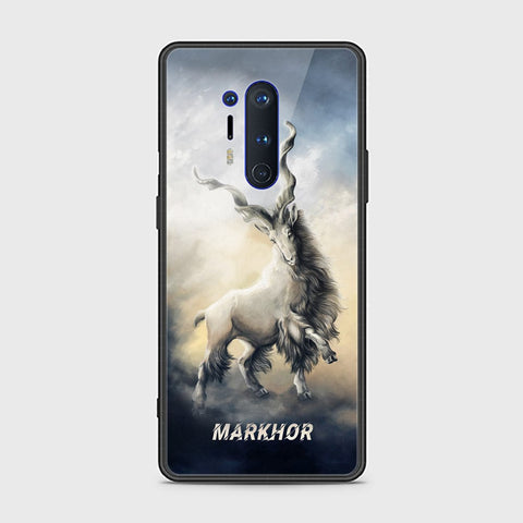 OnePlus 8 Pro Cover - Markhor Series - HQ Ultra Shine Premium Infinity Glass Soft Silicon Borders Case