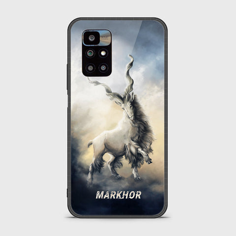 Xiaomi Redmi 10 Cover - Markhor Series - HQ Ultra Shine Premium Infinity Glass Soft Silicon Borders Case