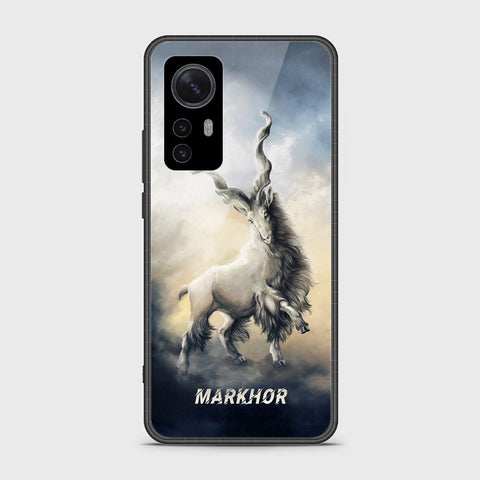 Xiaomi 12 Cover - Markhor Series - HQ Ultra Shine Premium Infinity Glass Soft Silicon Borders Case
