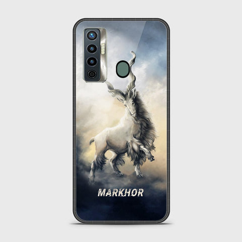 Tecno Camon 17 Cover - Markhor Series - HQ Ultra Shine Premium Infinity Glass Soft Silicon Borders Case