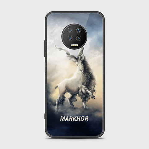 Infinix Note 7 Cover - Markhor Series - HQ Ultra Shine Premium Infinity Glass Soft Silicon Borders Case