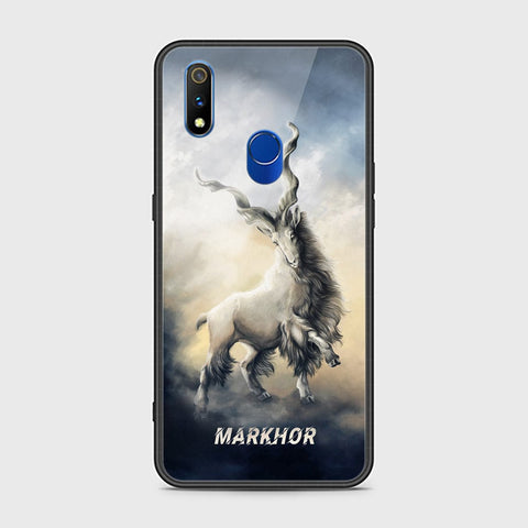 Realme 3 Pro Cover - Markhor Series - HQ Ultra Shine Premium Infinity Glass Soft Silicon Borders Case