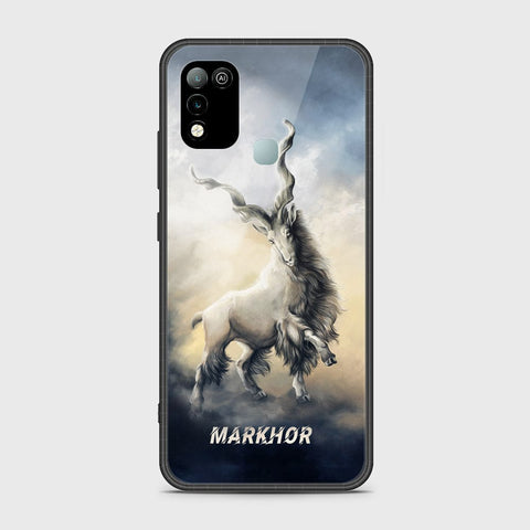 Infinix Hot 10 Play Cover - Markhor Series - HQ Ultra Shine Premium Infinity Glass Soft Silicon Borders Case