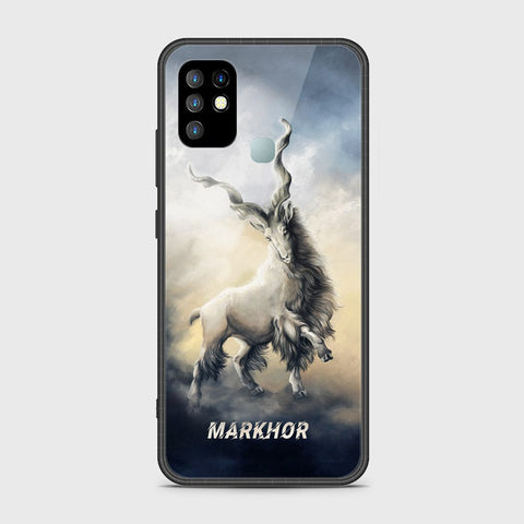 Infinix Hot 10 Cover - Markhor Series - HQ Ultra Shine Premium Infinity Glass Soft Silicon Borders Case