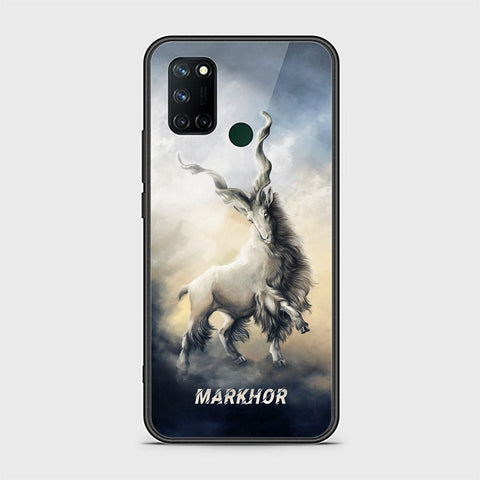 Realme C17 Cover - Markhor Series - HQ Ultra Shine Premium Infinity Glass Soft Silicon Borders Case
