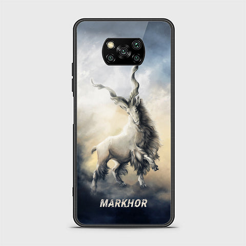 Xiaomi Poco X3 Pro Cover - Markhor Series - HQ Ultra Shine Premium Infinity Glass Soft Silicon Borders Case
