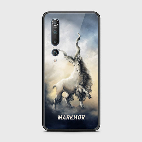 Xiaomi Mi 10 Cover - Markhor Series - HQ Ultra Shine Premium Infinity Glass Soft Silicon Borders Case