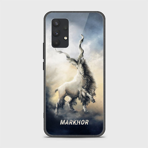 Samsung Galaxy A32 Cover - Markhor Series - HQ Ultra Shine Premium Infinity Glass Soft Silicon Borders Case