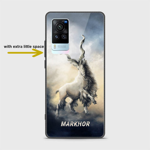 Vivo X60 Pro Cover - Markhor Series - HQ Ultra Shine Premium Infinity Glass Soft Silicon Borders Case