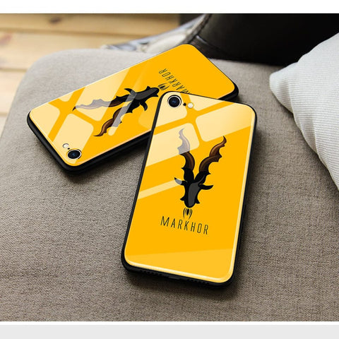 iiPhone XS / X Cover - Markhor Series - HQ Ultra Shine Premium Infinity Glass Soft Silicon Borders Case