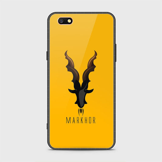 Oppo A77 Cover - Markhor Series - HQ Ultra Shine Premium Infinity Glass Soft Silicon Borders Case