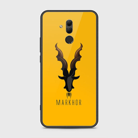 Huawei Mate 20 Lite Cover - Markhor Series - HQ Ultra Shine Premium Infinity Glass Soft Silicon Borders Case