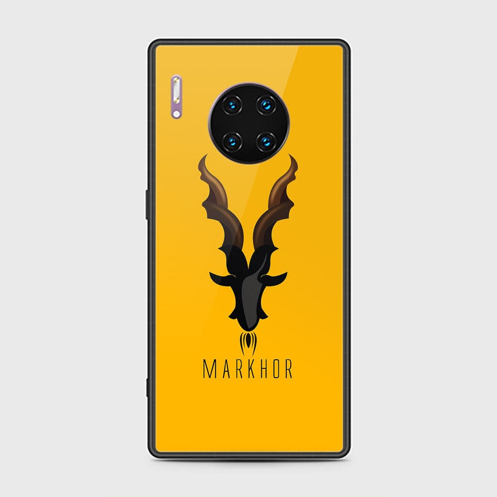 Huawei Mate 30 Pro Cover - Markhor Series - HQ Ultra Shine Premium Infinity Glass Soft Silicon Borders Case