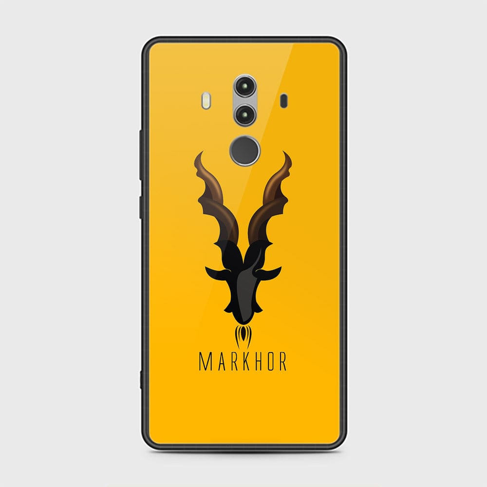 Huawei Mate 10 Pro Cover - Markhor Series - HQ Ultra Shine Premium Infinity Glass Soft Silicon Borders Case