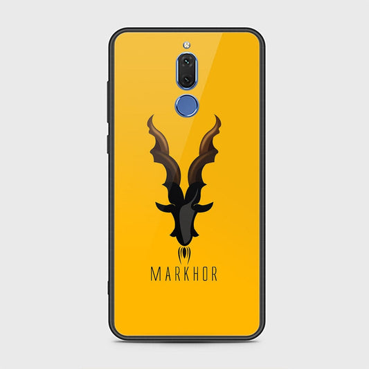 Huawei Mate 10 Lite Cover - Markhor Series - D13 - HQ Ultra Shine Premium Infinity Glass Soft Silicon Borders Case ( Fast Delivery )