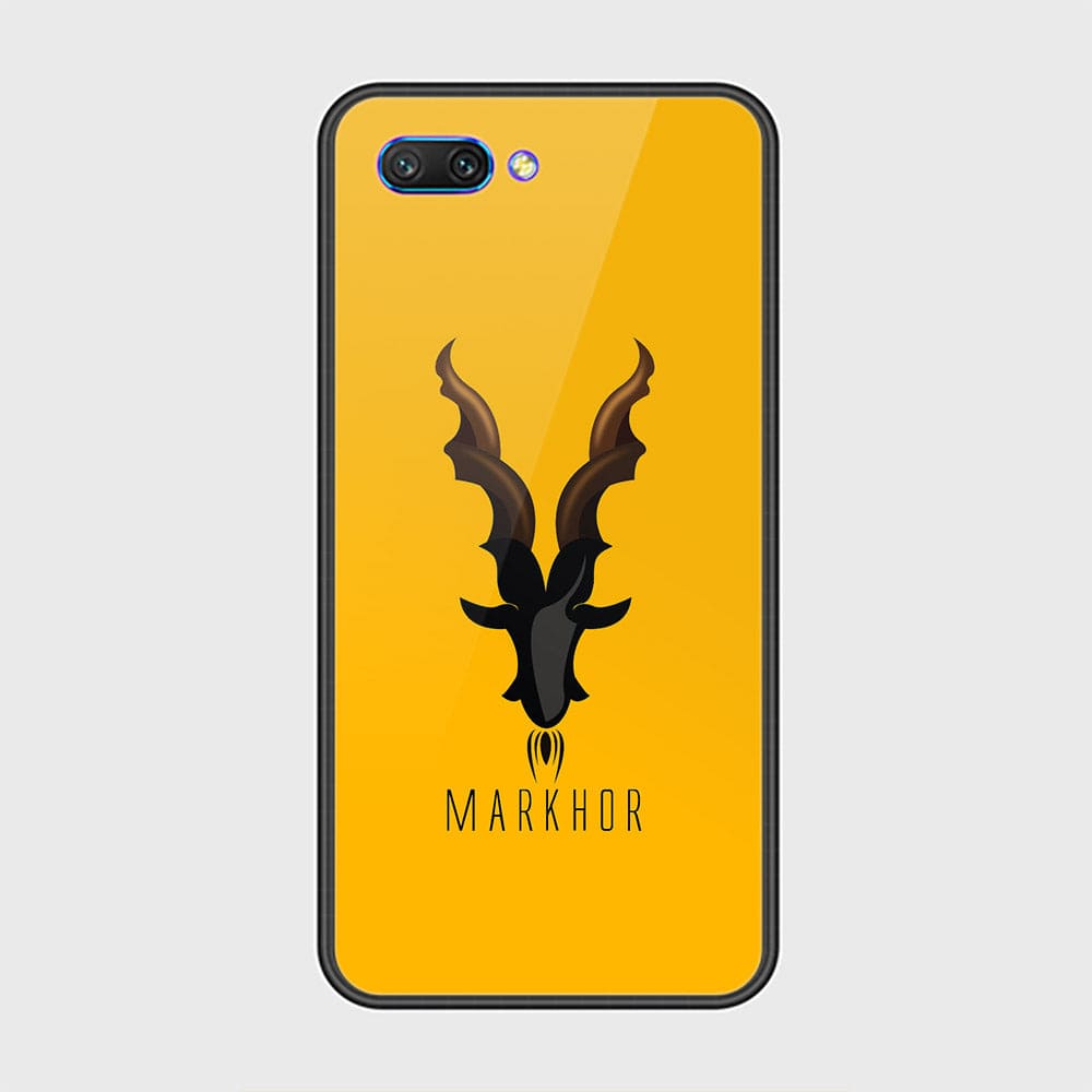 Huawei Honor 10 Cover - Markhor Series - HQ Ultra Shine Premium Infinity Glass Soft Silicon Borders Case