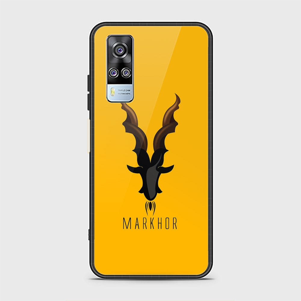 Vivo Y51 2020 Cover - Markhor Series - HQ Ultra Shine Premium Infinity Glass Soft Silicon Borders Case