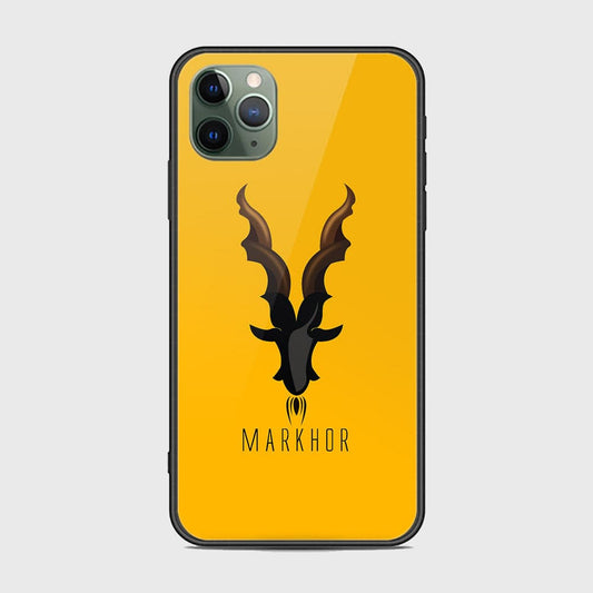 iPhone 11 Pro Cover - Markhor Series - HQ Ultra Shine Premium Infinity Glass Soft Silicon Borders Case