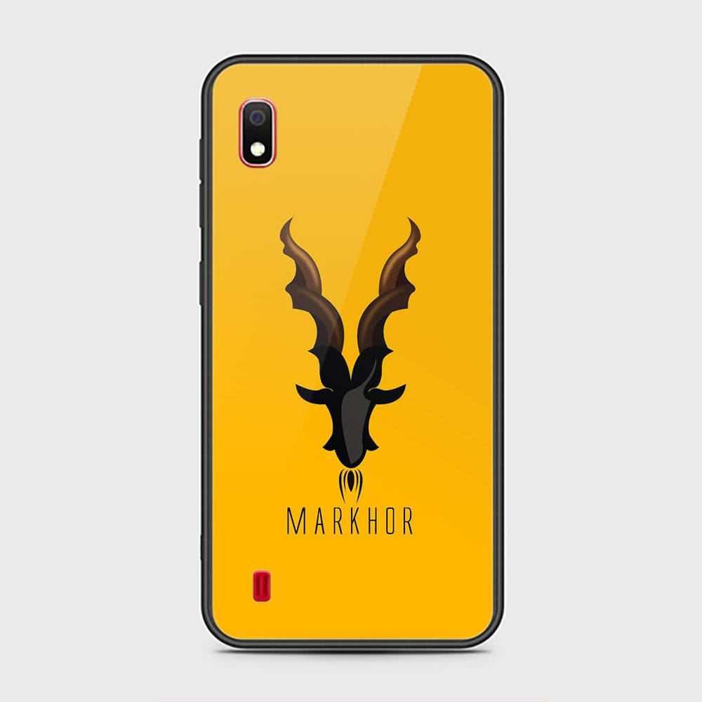 Samsung Galaxy A10 Cover - Markhor Series - HQ Ultra Shine Premium Infinity Glass Soft Silicon Borders Case