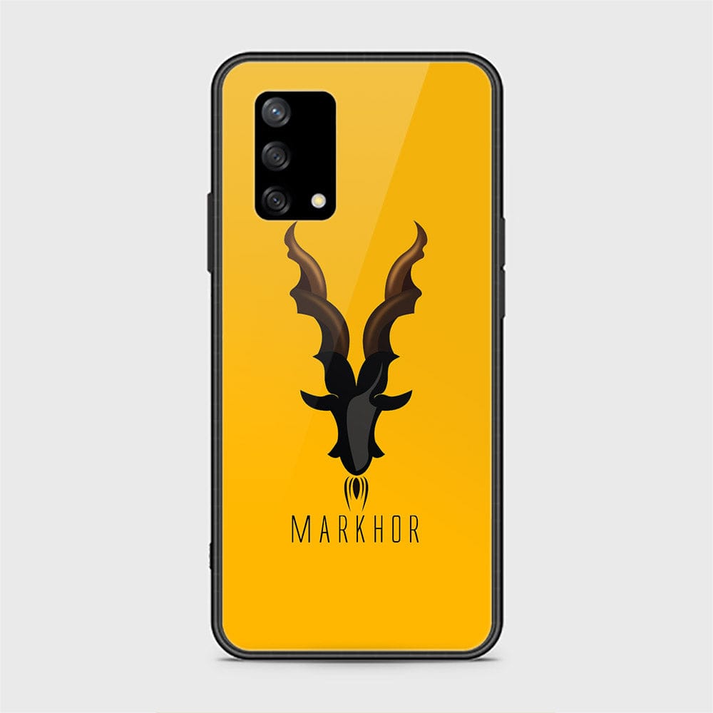 Oppo A95 4G Cover - Markhor Series - HQ Ultra Shine Premium Infinity Glass Soft Silicon Borders Case