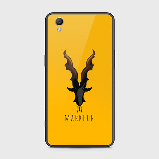 Oppo A37 Cover - Markhor Series - HQ Ultra Shine Premium Infinity Glass Soft Silicon Borders Case