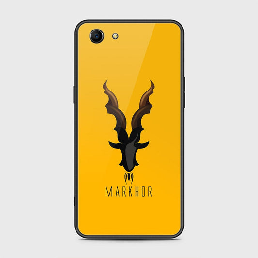 Oppo A83 Cover - Markhor Series - HQ Ultra Shine Premium Infinity Glass Soft Silicon Borders Case