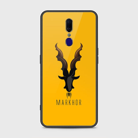 Oppo A9 Cover - Markhor Series - HQ Ultra Shine Premium Infinity Glass Soft Silicon Borders Case