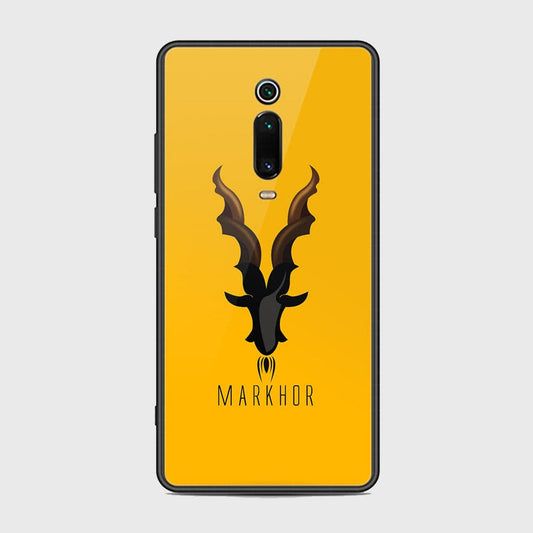 Xiaomi Mi 9T Cover - Markhor Series - HQ Ultra Shine Premium Infinity Glass Soft Silicon Borders Case