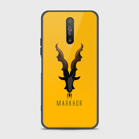 Xiaomi Redmi K30 Cover - Markhor Series - HQ Ultra Shine Premium Infinity Glass Soft Silicon Borders Case