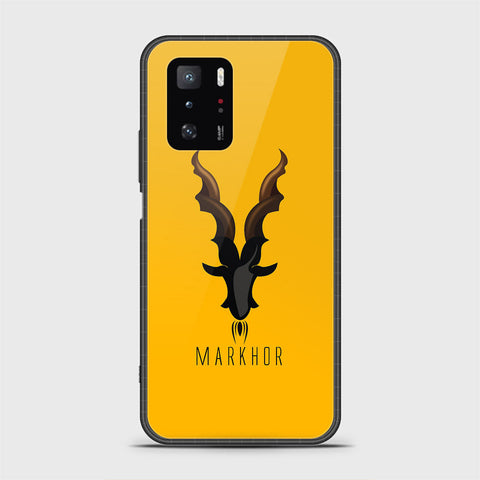 Xiaomi Poco X3 GT Cover - Markhor Series - HQ Ultra Shine Premium Infinity Glass Soft Silicon Borders Case