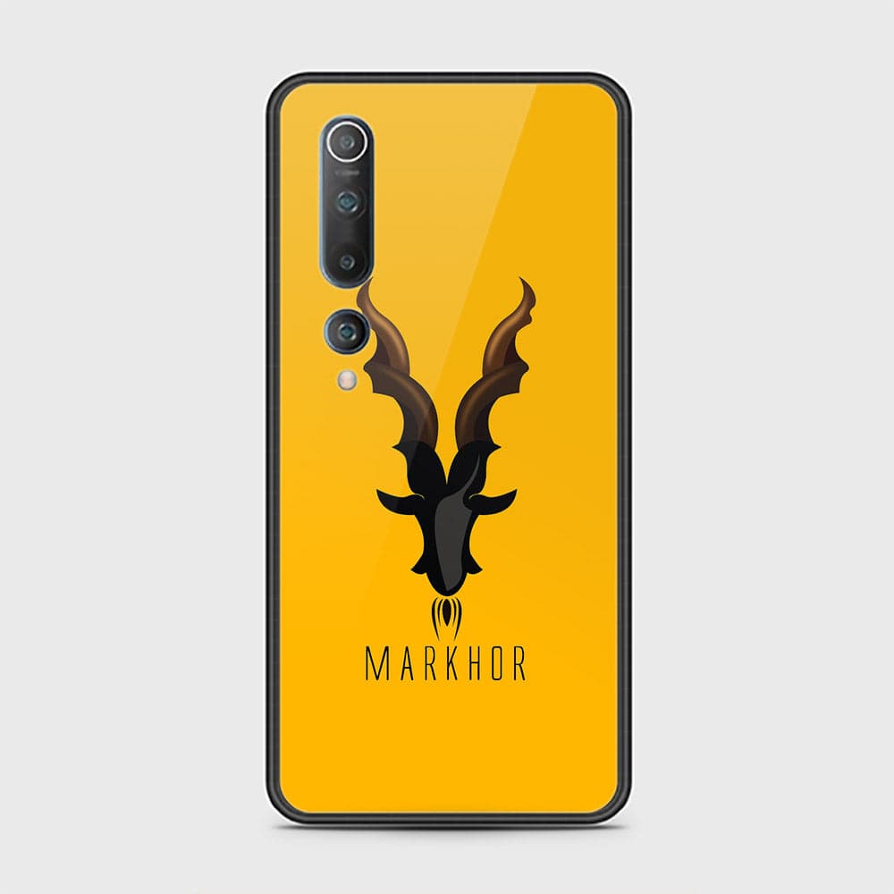 Xiaomi Mi 10 Cover - Markhor Series - HQ Ultra Shine Premium Infinity Glass Soft Silicon Borders Case