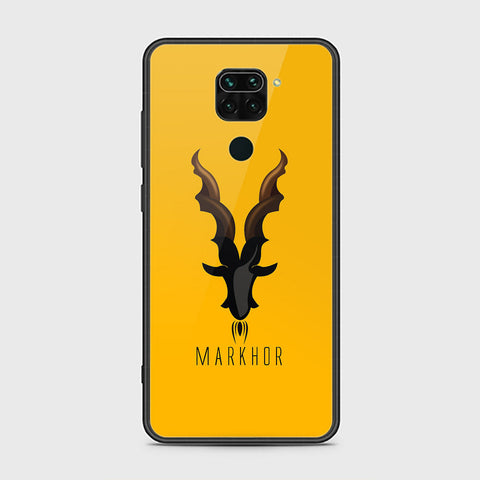 Xiaomi Redmi Note 9 Cover - Markhor Series - HQ Ultra Shine Premium Infinity Glass Soft Silicon Borders Case (Fast Delivery)