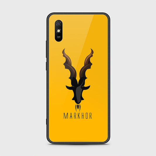 Xiaomi Redmi 9A Cover - Markhor Series - HQ Ultra Shine Premium Infinity Glass Soft Silicon Borders Case