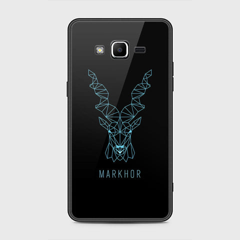 Samsung Galaxy Grand Prime Cover- Markhor Series - HQ Ultra Shine Premium Infinity Glass Soft Silicon Borders Case