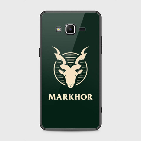 Samsung Galaxy Grand Prime Cover- Markhor Series - HQ Ultra Shine Premium Infinity Glass Soft Silicon Borders Case