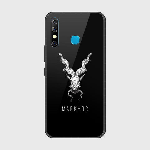 Tecno Spark 4 Cover- Markhor Series - HQ Ultra Shine Premium Infinity Glass Soft Silicon Borders Case