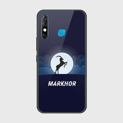 Tecno Spark 4 Cover- Markhor Series - HQ Ultra Shine Premium Infinity Glass Soft Silicon Borders Case