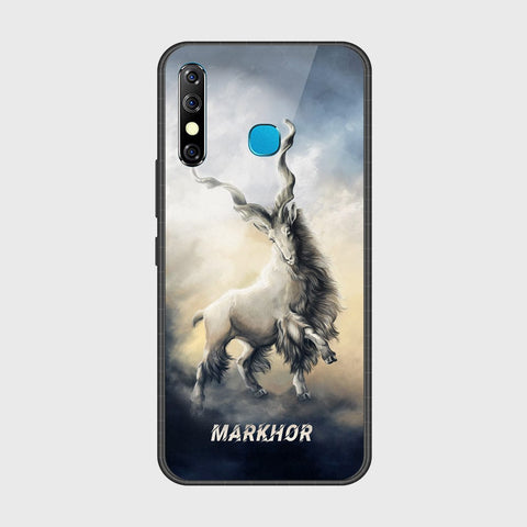 Tecno Spark 4 Cover- Markhor Series - HQ Ultra Shine Premium Infinity Glass Soft Silicon Borders Case