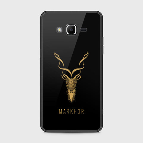 Samsung Galaxy J2 Prime Cover- Markhor Series - HQ Ultra Shine Premium Infinity Glass Soft Silicon Borders Case