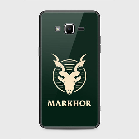 Samsung Galaxy J2 Prime Cover- Markhor Series - HQ Ultra Shine Premium Infinity Glass Soft Silicon Borders Case