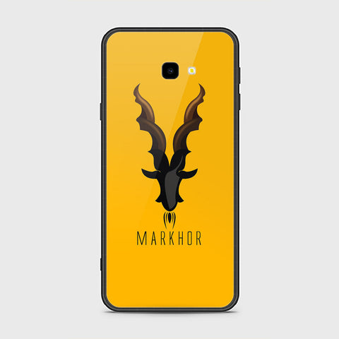 Samsung Galaxy J4 Plus Cover- Markhor Series - HQ Ultra Shine Premium Infinity Glass Soft Silicon Borders Case