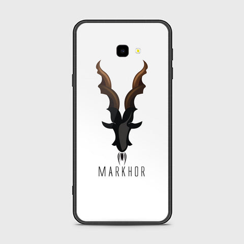 Samsung Galaxy J4 Plus Cover- Markhor Series - HQ Ultra Shine Premium Infinity Glass Soft Silicon Borders Case