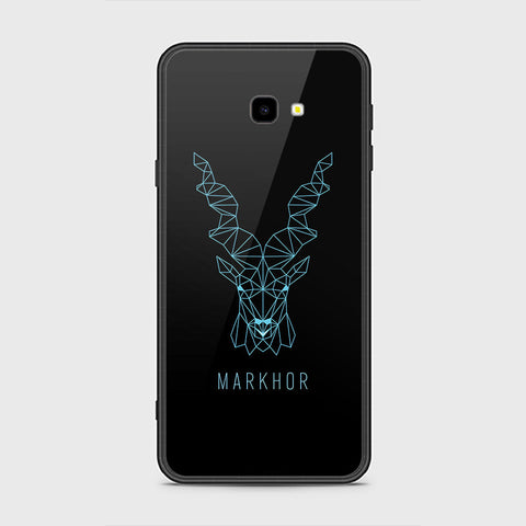 Samsung Galaxy J4 Plus Cover- Markhor Series - HQ Ultra Shine Premium Infinity Glass Soft Silicon Borders Case