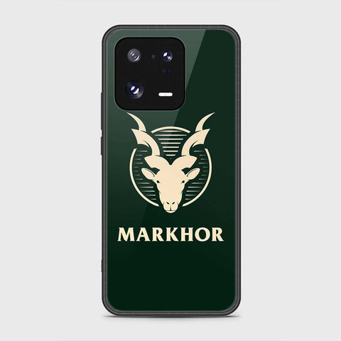 Xiaomi 13 Pro Cover- Markhor Series - HQ Ultra Shine Premium Infinity Glass Soft Silicon Borders Case